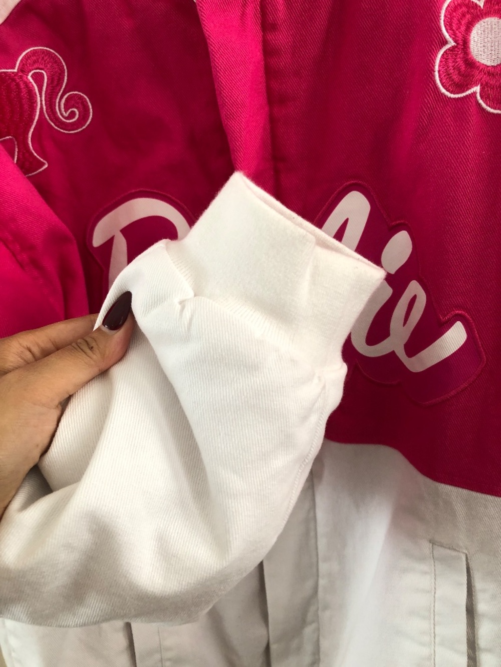 Barbie Checkered Racing Jacket - BoxLunch Exclusive - Picture 7 of 12